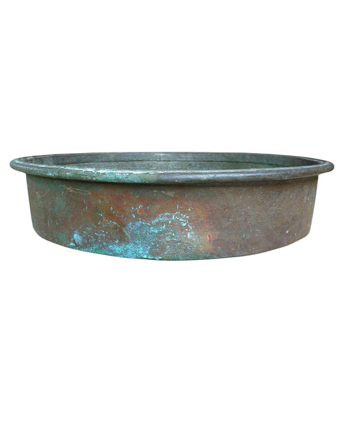 Antique French Large Copper Confiture Pan