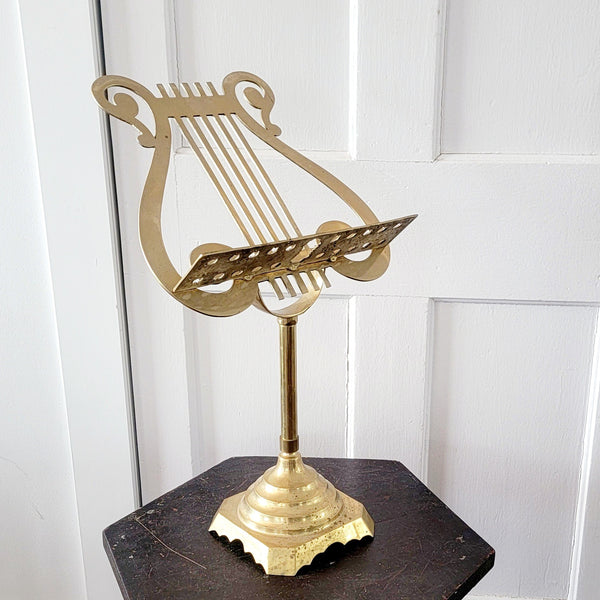 Brass Tabletop Music Book Stand