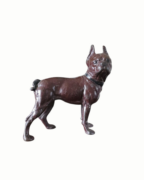 Antique Cast Iron Boston Terrier