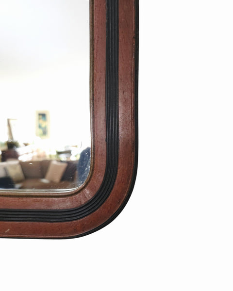 Antique Mirror With Original Glass