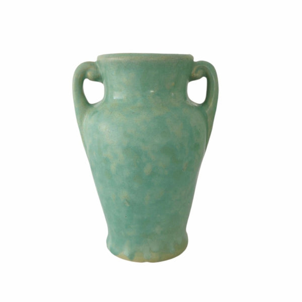Antique Matte Green Glaze McCoy Pottery Vase