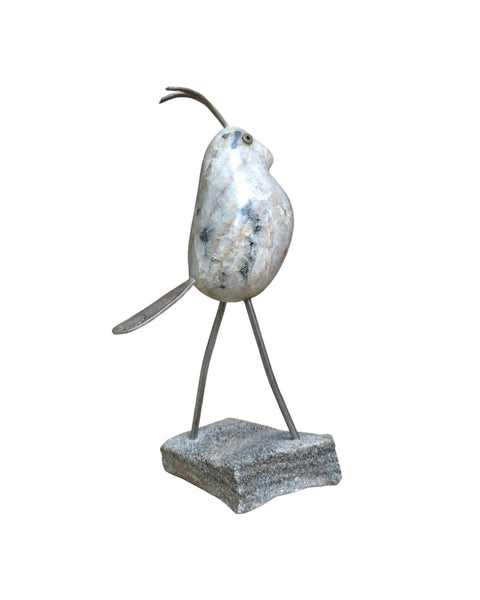 Artisan Marble & Metal Bird