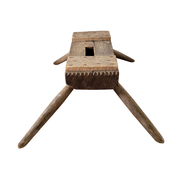 Antique Primitive Milking Stool