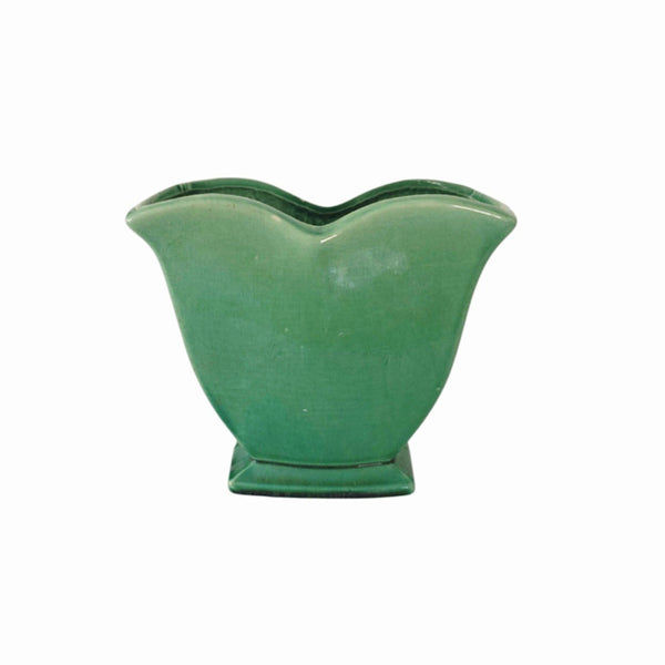 McCoy Green Tulip Vase