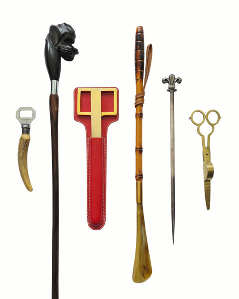 A Selection Of Lovelies Shoehorns Scissors Meat Spear Bottle Opener