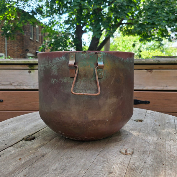 Beautiful Copper Double Handled Pot