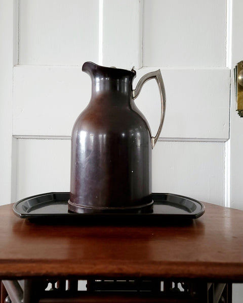 Art Deco Bakelite Thermos Caraffe & Tray