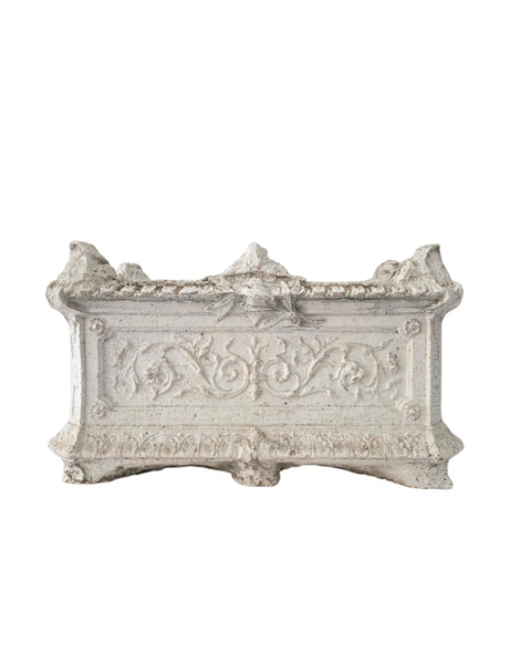 Antique French Cast Cement Planter