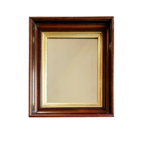 Antique Mahogany Mirror