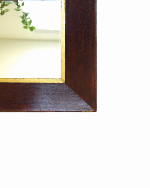 Small Wood Country Mirror