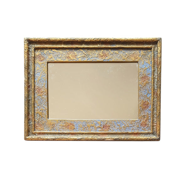 Antique Mirror In Mixed Metals Gilt