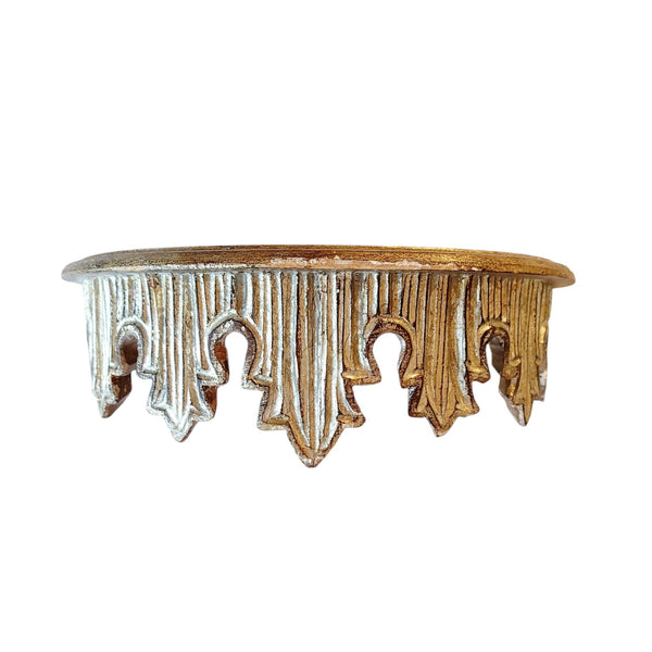 Antique Italian Gilt Wall Shelf Sconce