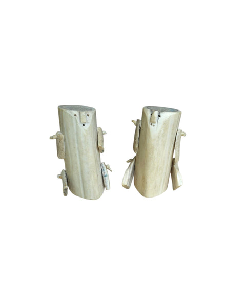 Inuit Bone Folk Art Figures