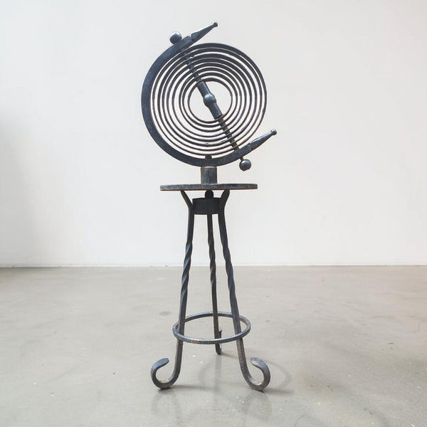 Antique Garden Cast Iron Armillary Dial