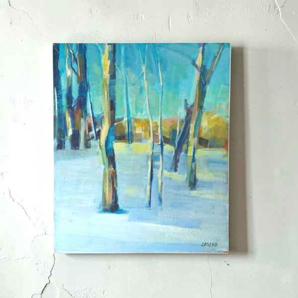 Oil On Board Forest Landscapes
