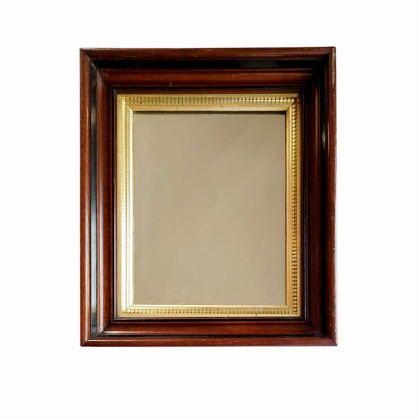 Antique Mahogany Mirror