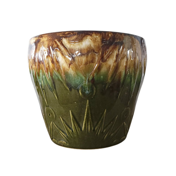 Four RRPCo Sun & Moon Flower Plant Pots