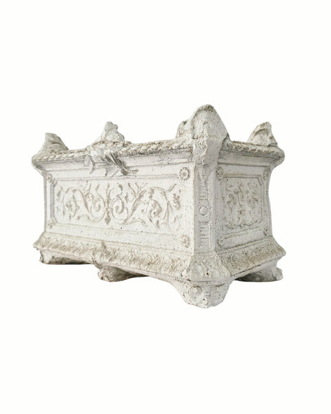 Antique French Cast Cement Planter