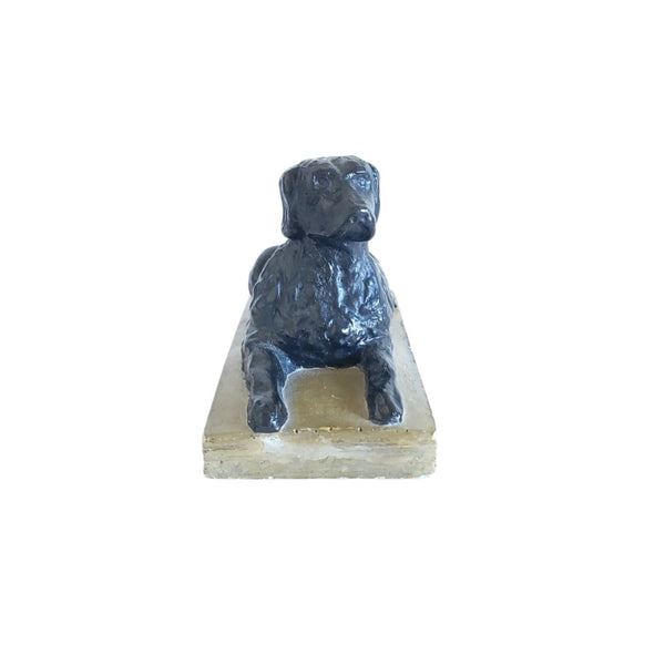 Cast Composite Plaster Setter Dog