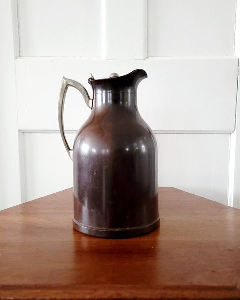 Art Deco Bakelite Thermos Caraffe & Tray