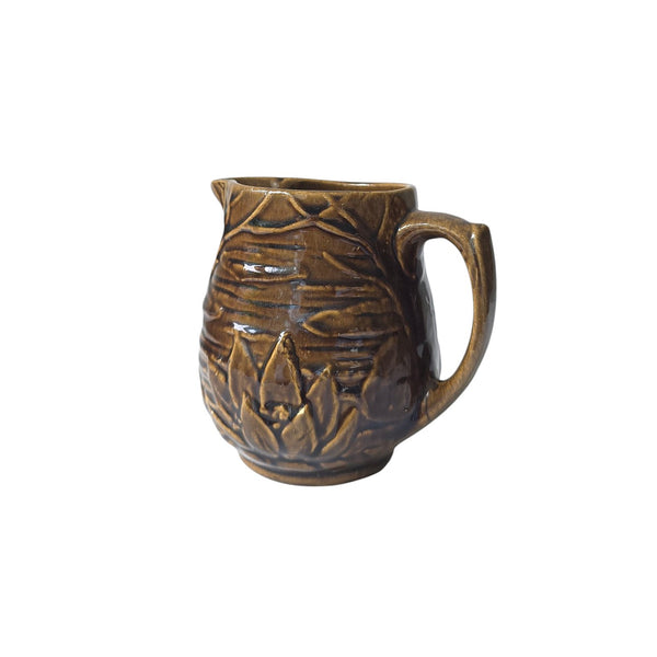 McCoy Pitcher With Water Lily Pattern