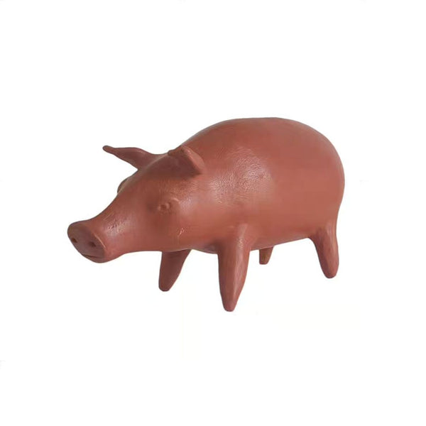 Large Terra Cotta Pig Piggy Bank