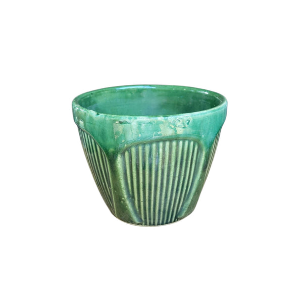 RRPCo Vintage Green Plant Flower Pot Planter