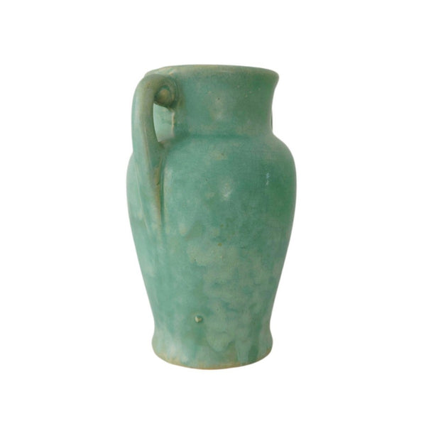 Antique Matte Green Glaze McCoy Pottery Vase