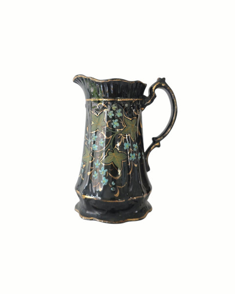 Antique Jackfield Pottery Pitcher