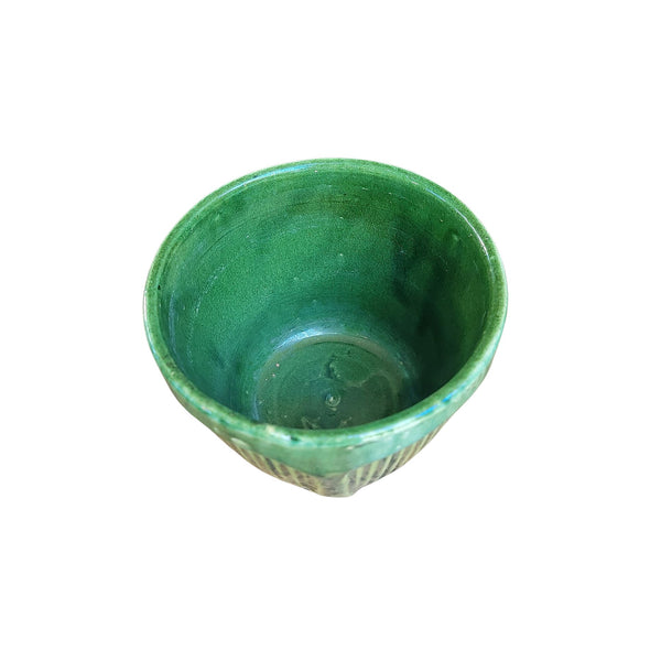 RRPCo Vintage Green Plant Flower Pot Planter