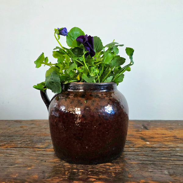 Antique Small Bean Pot