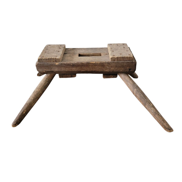 Antique Primitive Milking Stool
