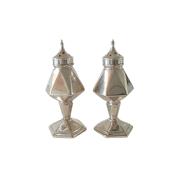 Art Deco Silver Salt & Pepper