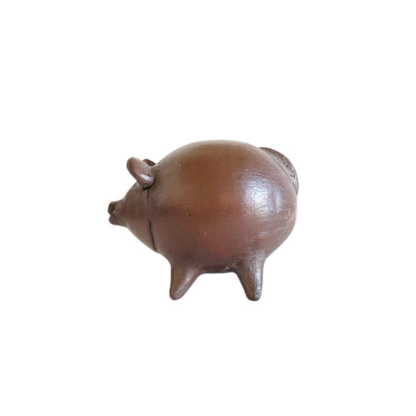 Mexican Pottery Piggy Bank Pig