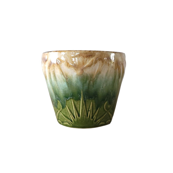 Four RRPCo Sun & Moon Flower Plant Pots