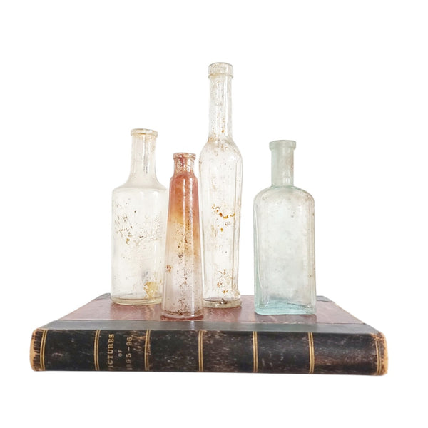 Collection of Five Antique Bottles