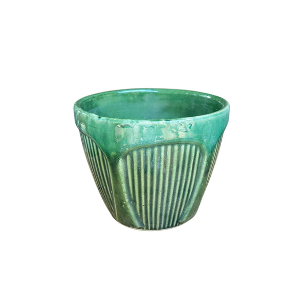 RRPCo Vintage Green Plant Flower Pot Planter