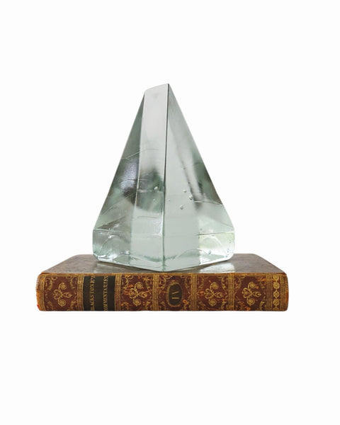 Robert Buick Art Glass Pyramidal Object