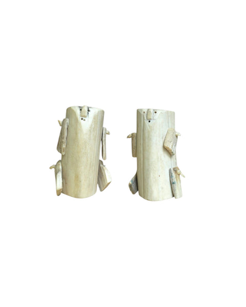 Inuit Bone Folk Art Figures