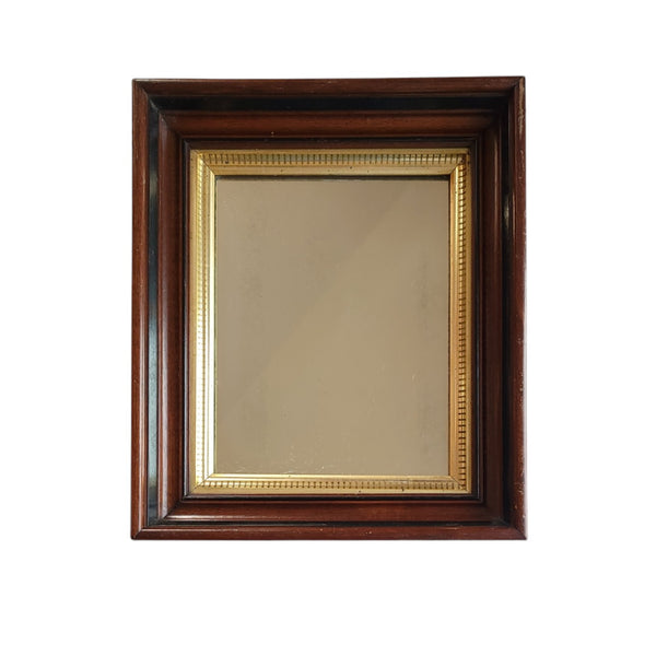 Antique Mahogany Mirror