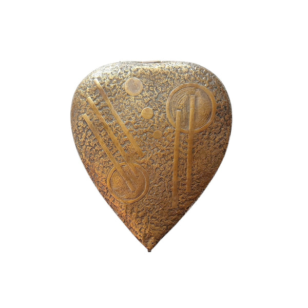 Antique Betal Leaf Shaped Pandan Box