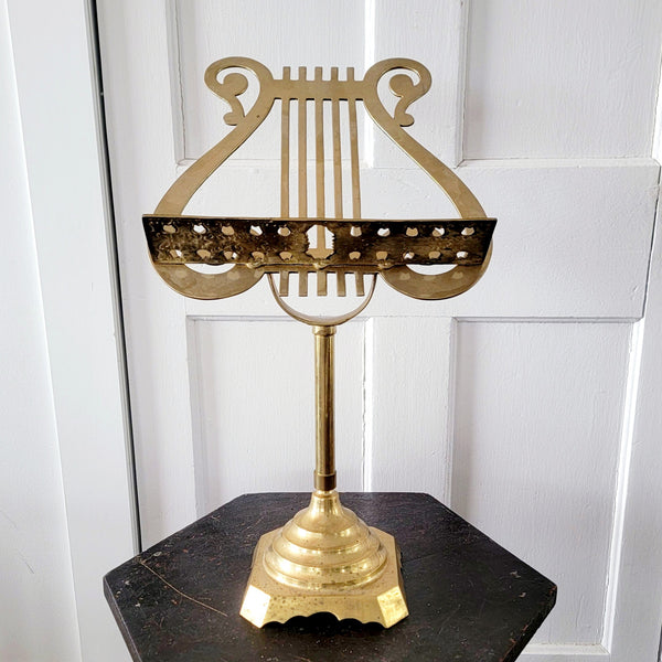 Brass Tabletop Music Book Stand