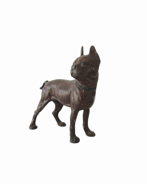 Antique Cast Iron Boston Terrier