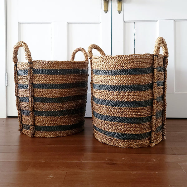Woven Bananabark Open Baskets