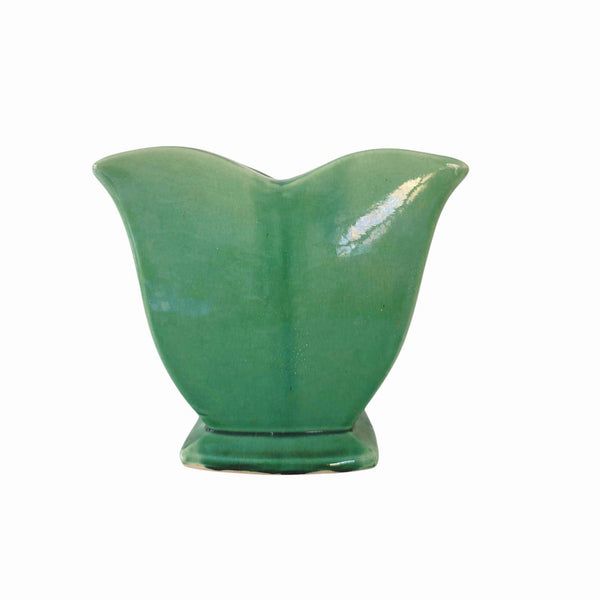 McCoy Green Tulip Vase