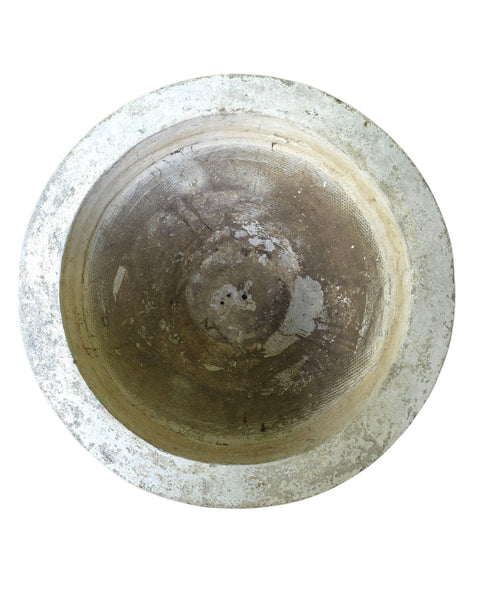 Mid-Century Cast Cement Cone Form Garden Planter