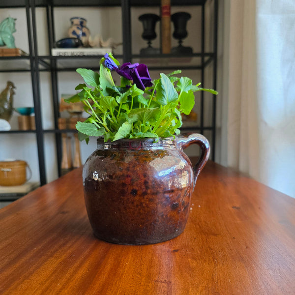 Antique Small Bean Pot