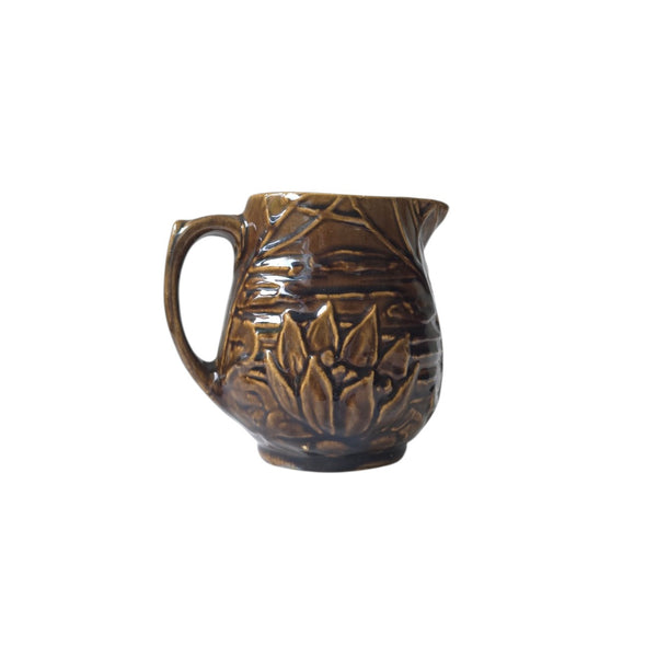 McCoy Pitcher With Water Lily Pattern