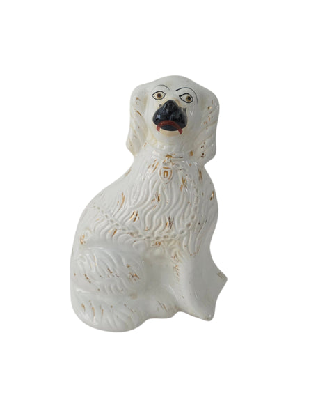 Tall Antique Staffordshire Dog