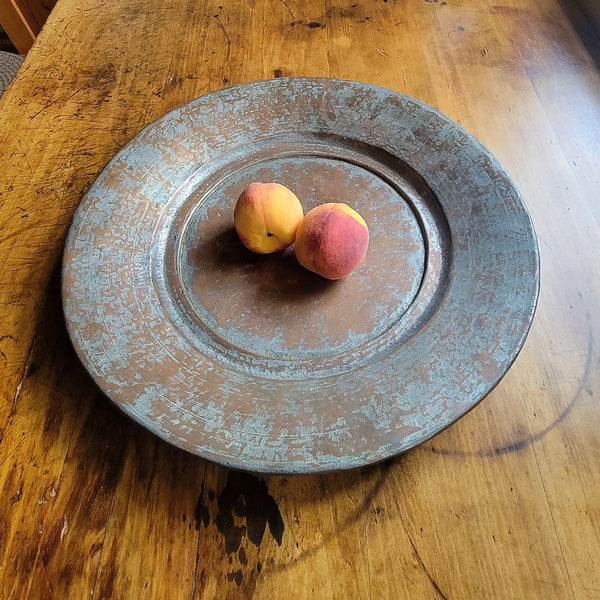 Tinned Copper Large Centrepiece Tray